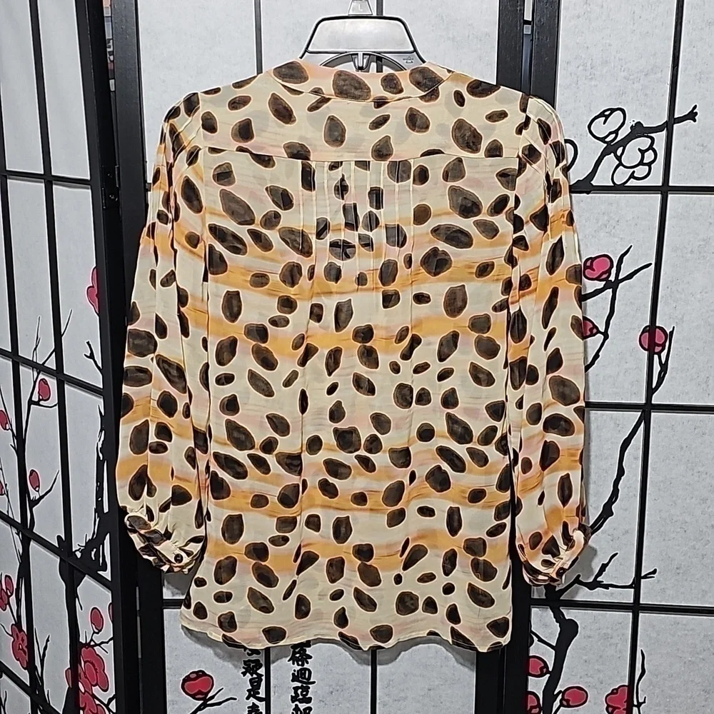 Patterson‎ J. Kincaid Originals Sheer Top Size XS